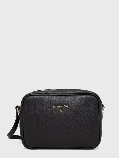 Patrizia Pepe Torebka skórzana kolor czarny CB8985 L001 - zdjęcie produktu nr 1