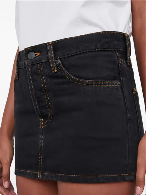 WARDROBE.NYC five-pocket mini skirt - Black