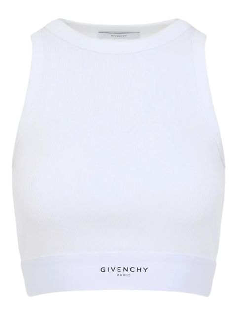 Givenchy ribbed logo-band top - White - zdjęcie produktu nr 1
