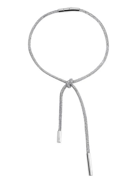 AREA crystal-knot necklace - Silver - zdjęcie produktu nr 1