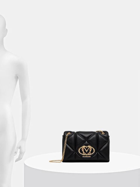 Love Moschino torebka kolor czarny JC4041PP0NLC0000