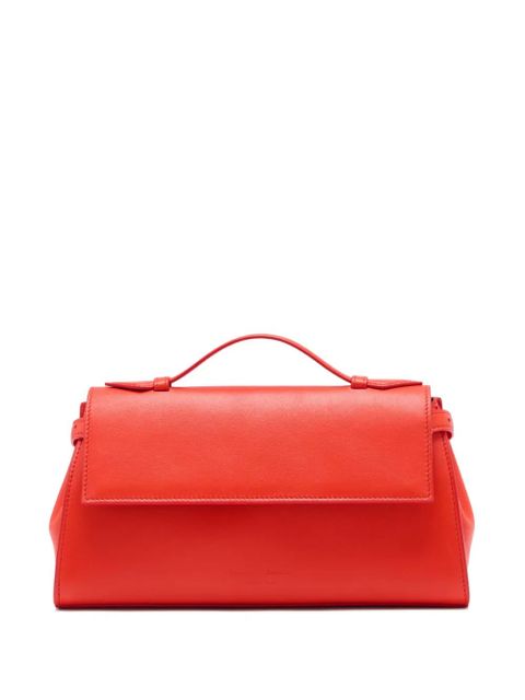 Proenza Schouler Tate leather clutch bag - Red - zdjęcie produktu nr 1