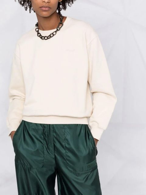 Off-White Diag-print crew-neck sweatshirt - Neutrals