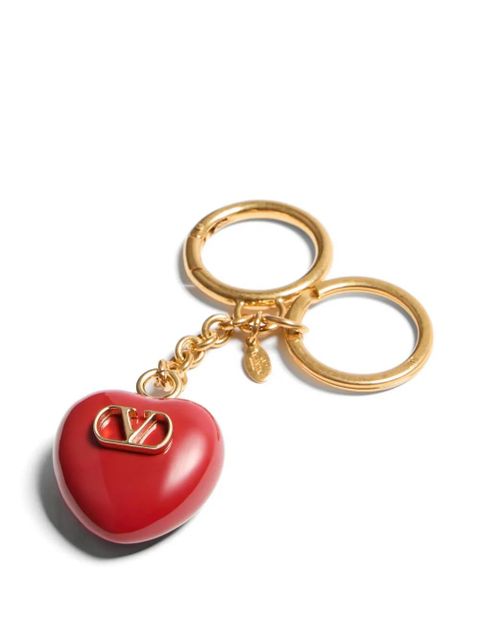 Valentino Garavani Coeur Royal bag charm - Gold