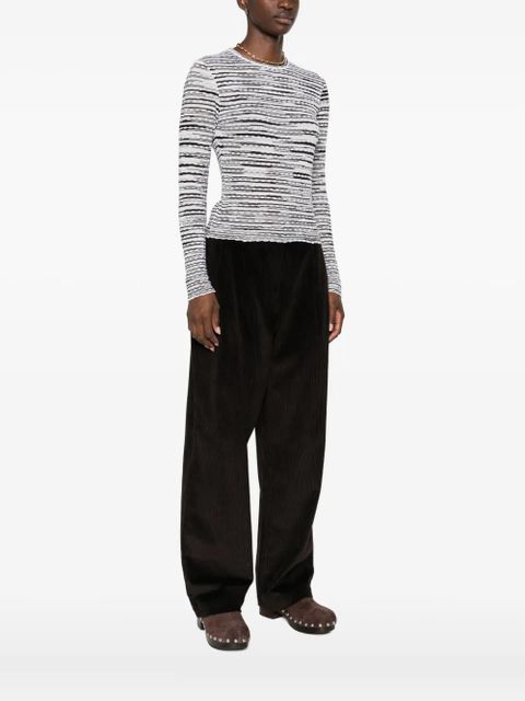 Missoni striped sweater - White