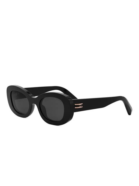Bvlgari geometric-frame sunglasses - Black - zdjęcie produktu nr 2
