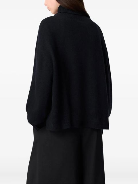 Axel Arigato embroidered turtleneck sweater - Blue