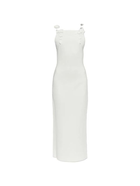 Cult Gaia Giuliana crochet-floral backless dress - White - zdjęcie produktu nr 1