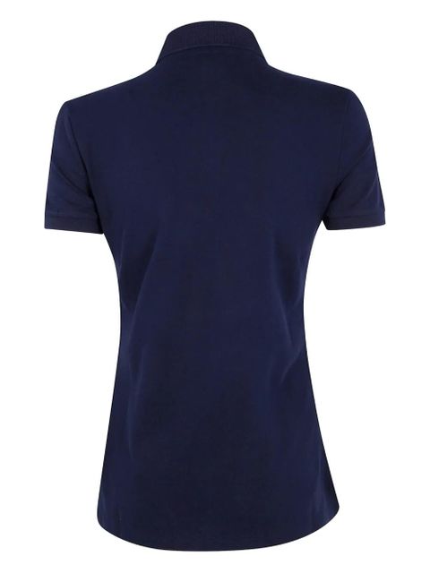 Lauren Ralph Lauren logo-embroidered polo top - Blue - zdjęcie produktu nr 2