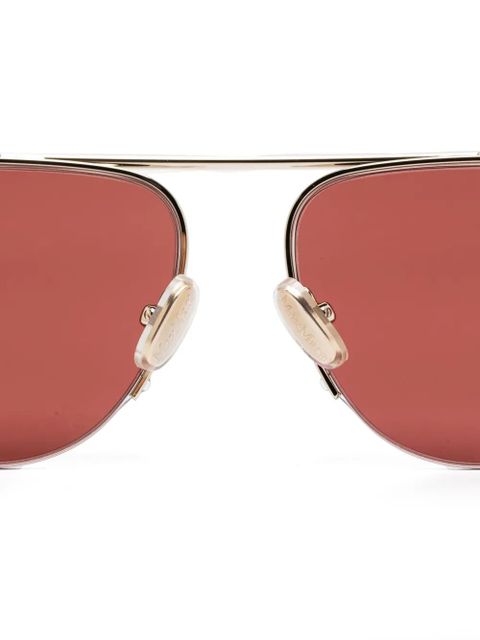 Max Mara Eyewear MM0122 sunglasses - Gold - zdjęcie produktu nr 2