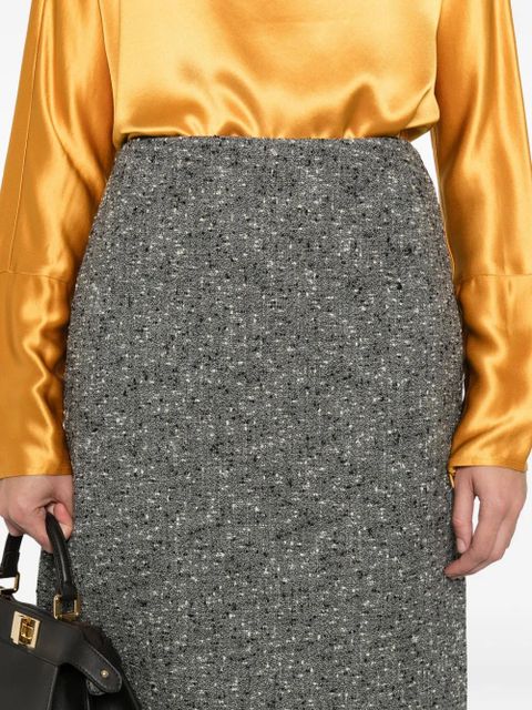 Gucci wool mini skirt - Grey