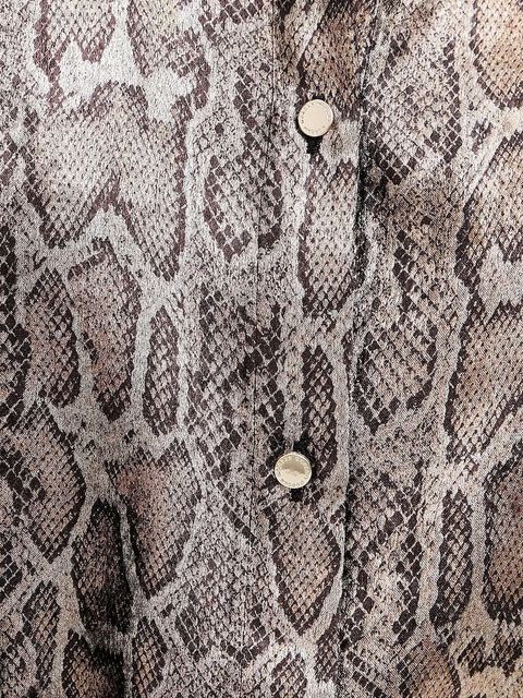 Morgan koszula damska kolor brązowy relaxed z kołnierzykiem klasycznym CEBIL.F