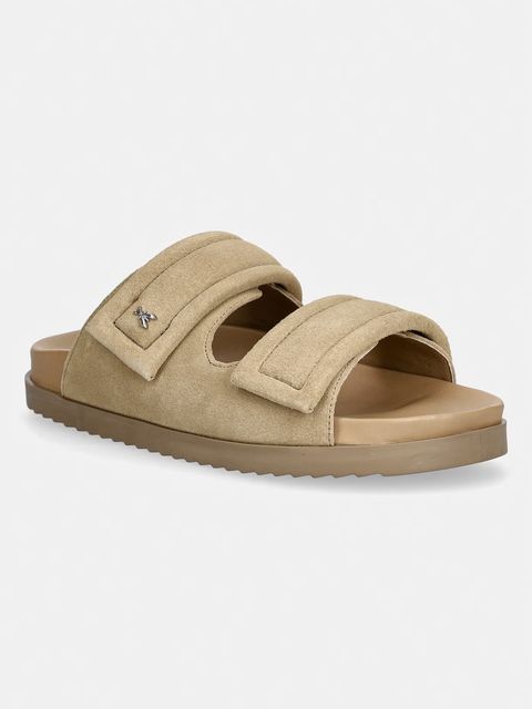 Patrizia Pepe klapki zamszowe - zdjęcie produktu nr 1