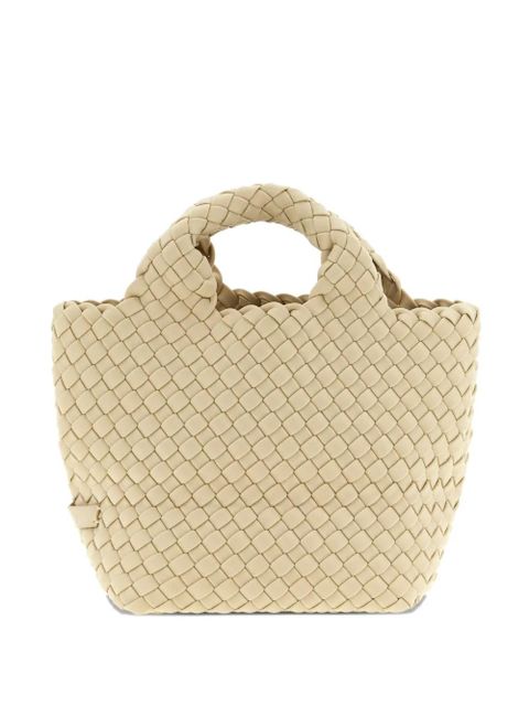 NAGHEDI petit St. Barths woven tote bag - Neutrals