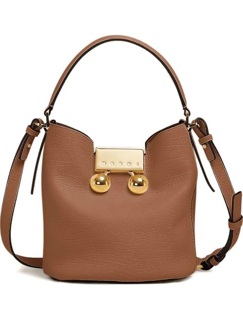 Marni Trunkaroo bucket bag - Brown - zdjęcie produktu nr 1