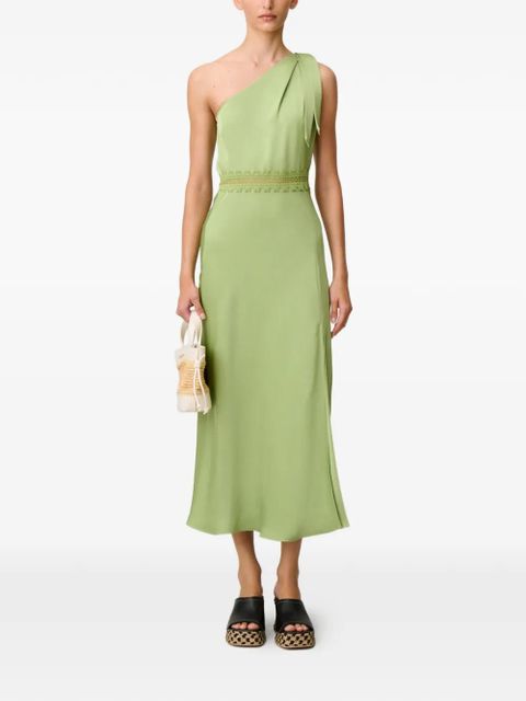 Claudie Pierlot lace one-shoulder dress - Green - zdjęcie produktu nr 2