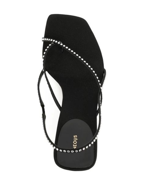 NEOUS Shamali strap-design 65mm sandals - Black