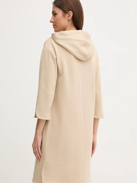 Joop! sukienka kolor beżowy mini prosta 30047772 - zdjęcie produktu nr 2