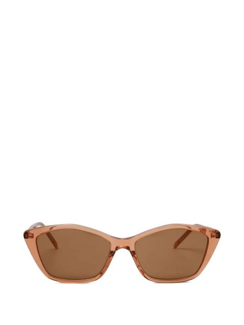 Saint Laurent Eyewear cat-eye sunglasses - Neutrals - zdjęcie produktu nr 1