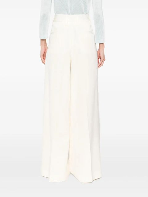 Jil Sander pleat-detailed trousers - White