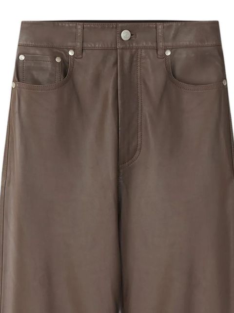Nanushka high rise five pocket trousers - Brown - zdjęcie produktu nr 2
