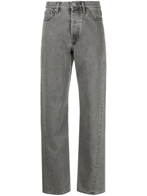 TOTEME Twisted Seam straight-leg jeans - Grey - zdjęcie produktu nr 1