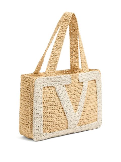 Valentino Garavani medium Viva Superstar shopping bag - Neutrals - zdjęcie produktu nr 2