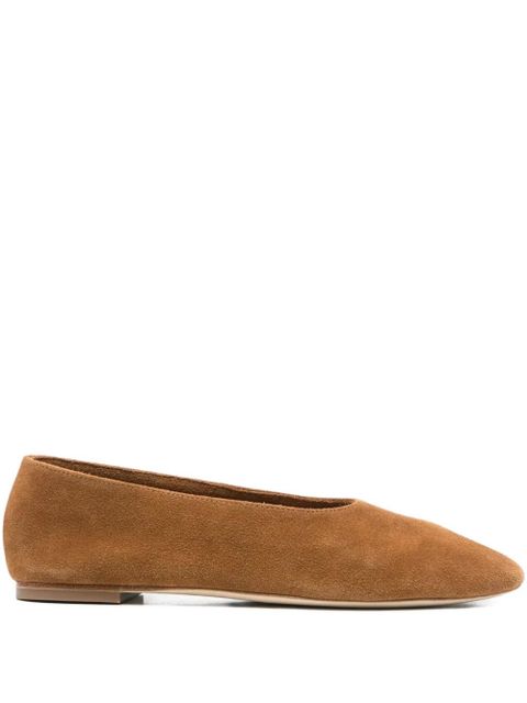 STAUD suede ballet flats - Brown - zdjęcie produktu nr 1