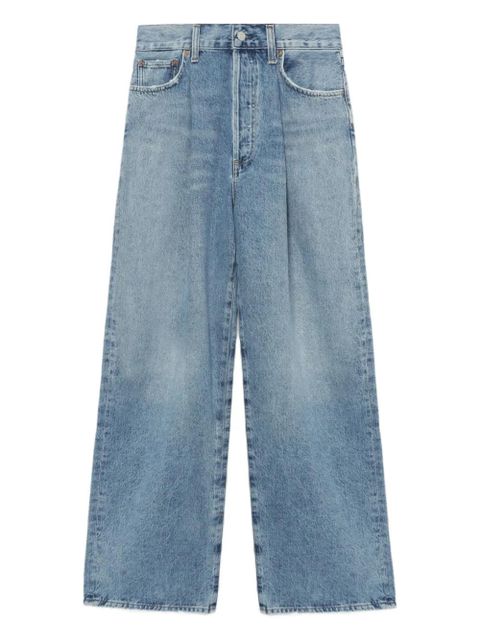 AGOLDE Franka pleated jeans - Blue - zdjęcie produktu nr 1