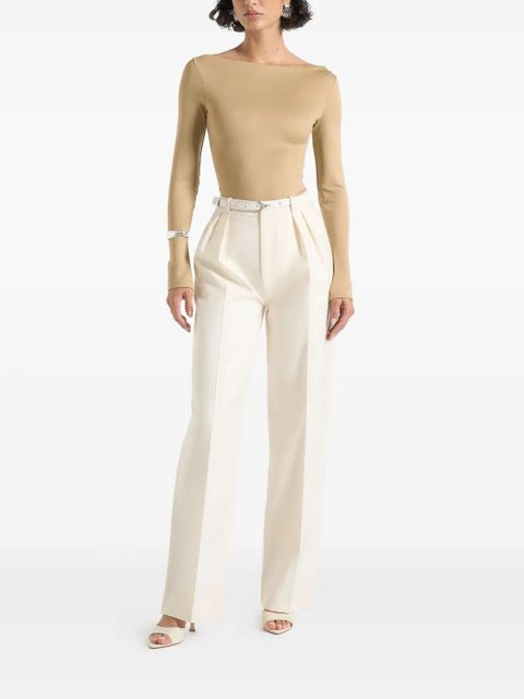 Manière De Voir Èva boat-neck bodysuit - Neutrals - zdjęcie produktu nr 2