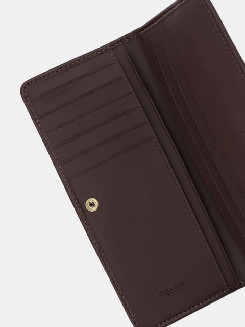 Coach portfel damski kolor brązowy CCC98 - zdjęcie produktu nr 2