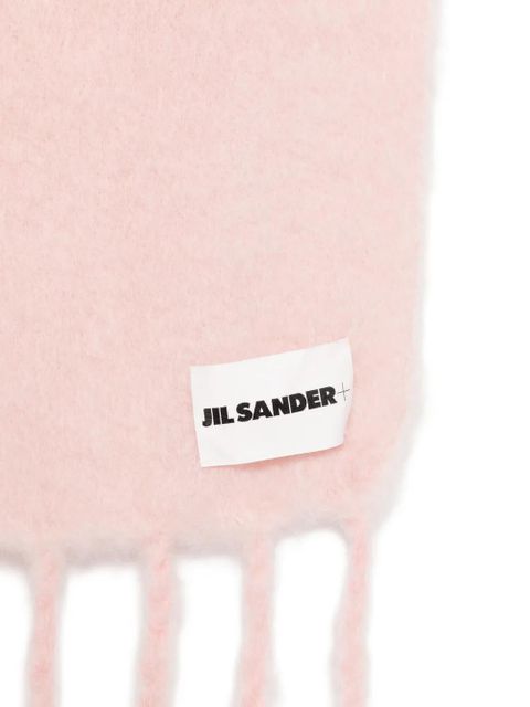 Jil Sander fringed scarf - Pink - zdjęcie produktu nr 2