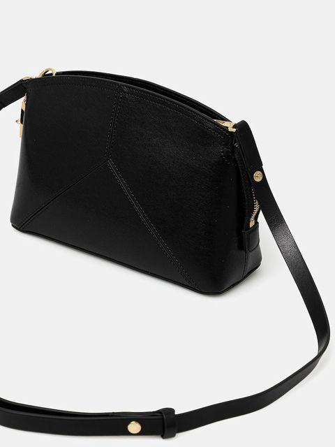 Victoria Beckham torebka skórzana kolor czarny B225AAC006557A