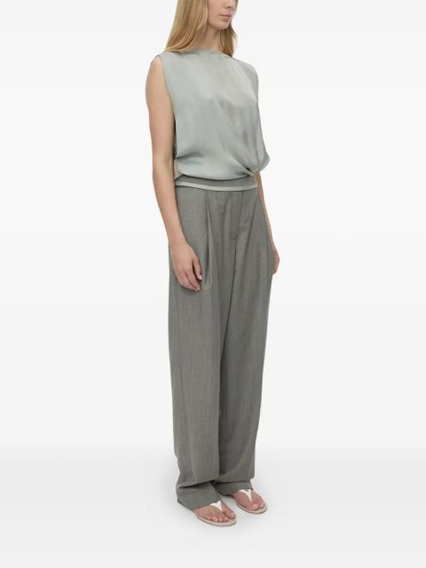 Christopher Esber Internal tailored top - Grey