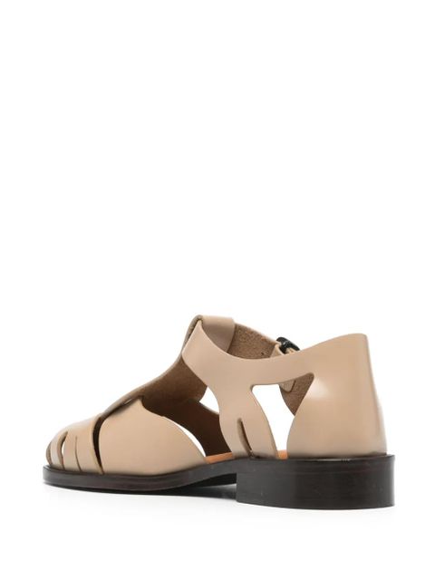Hereu Pesca leather sandals - Neutrals
