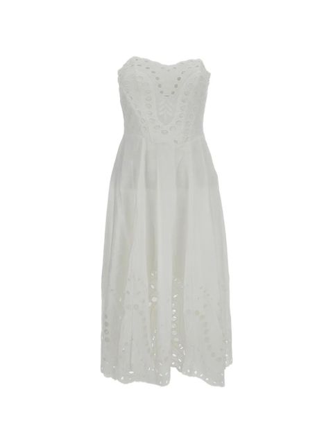 Charo Ruiz Ibiza Marlin strapless midi dress - White - zdjęcie produktu nr 1