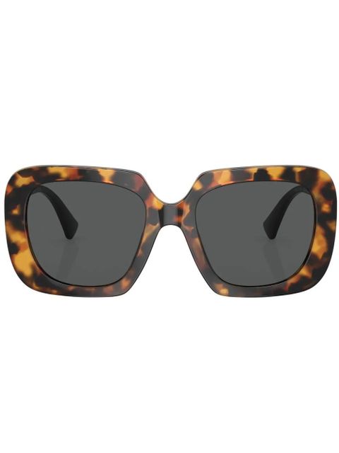 Versace Eyewear Medusa Head square-frame sunglasses - Green - zdjęcie produktu nr 1