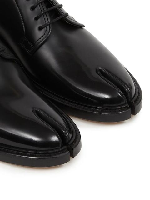 Maison Margiela Tabi lace-up derby shoes - Black