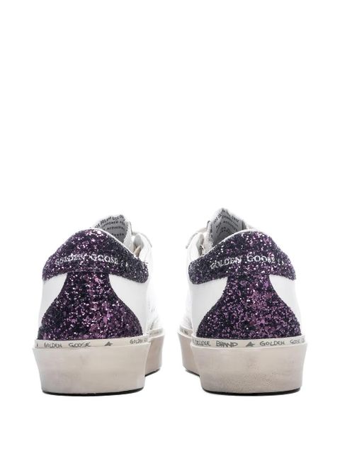 Golden Goose Hi-star lace-up sneakers - White