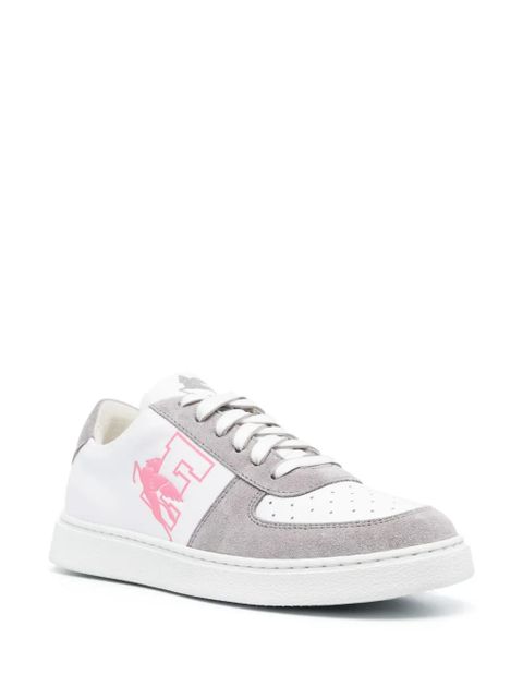 ETRO Pegaso leather sneakers - Grey - zdjęcie produktu nr 2