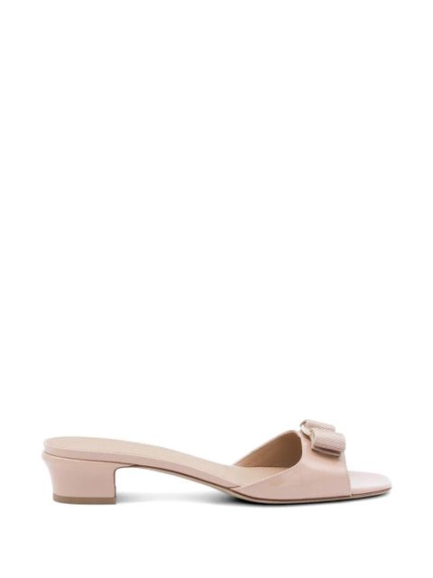 Ferragamo bow-embellishment sandals - Pink - zdjęcie produktu nr 1