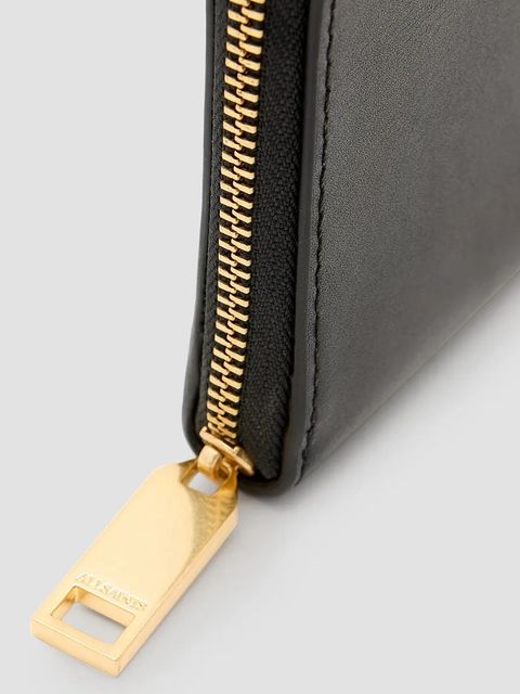 AllSaints portfel skórzany LENA HEX