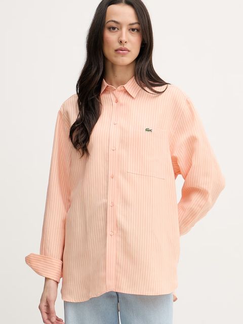 Lacoste koszula damska z lnem - zdjęcie produktu nr 1