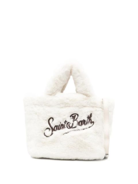 MC2 Saint Barth Mini Vanity logo-detail bag - Neutrals - zdjęcie produktu nr 1