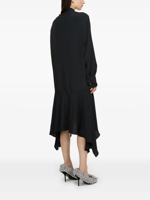 Acne Studios layered midi dress - Black