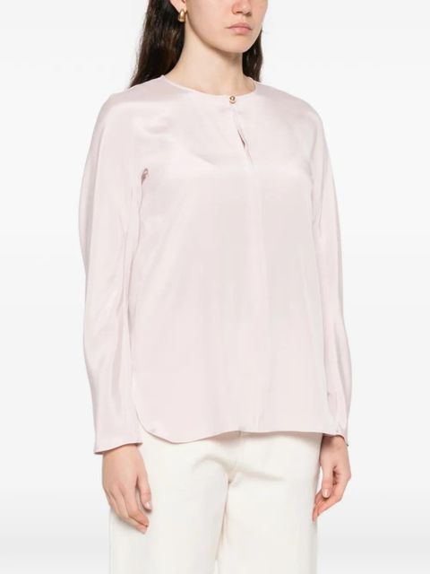 Max Mara Mxpmitico keyhole-detail blouse - Pink