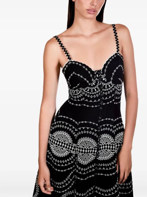 Charo Ruiz Ibiza Catta midi dress - Black