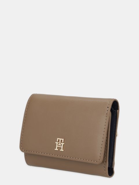 Tommy Hilfiger portfel damski kolor beżowy AW0AW18129 - zdjęcie produktu nr 2