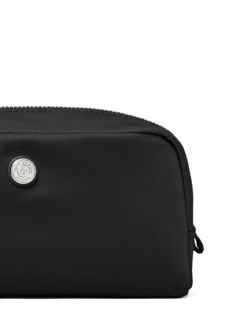 Tory Burch logo zip make-up bag - Black
