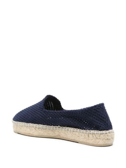 Manebi crochet espadrilles - Blue